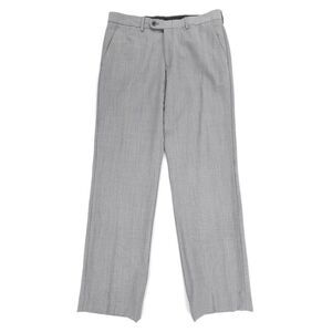 JOHN VARVATOS Wool Classic Straight Trouser Old Money Pant Old Money 33x31 Check